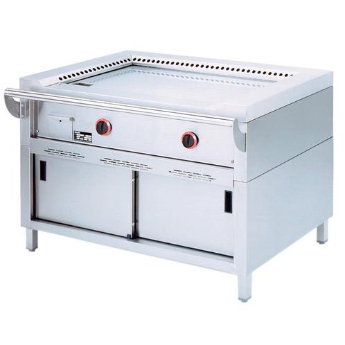Teppanyaki | Gasplaat | 2 Zones | 2x 7kW | 1200x770x850(h)mm, Zakelijke goederen, Horeca | Keukenapparatuur, Nieuw in verpakking