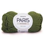 DROPS Paris Uni Colour - 43 bosgroen - Katoen Garen, Hobby en Vrije tijd, Breien en Haken, Ophalen of Verzenden, Nieuw