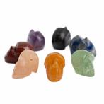 Edelsteen Schedel Chakra set van 7 - (25mm), Verzenden, Nieuw