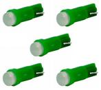 T5 autolamp 5 stuks | dashbordverlichting | kleur groen | LE, Verzenden, Nieuw