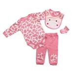 Schattig 4 delig babysetje romper, broekje, slabber, sokjes, Nieuw, Rock a Bye Baby, Pakje, Verzenden
