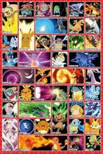Poster Pokemon Moves 61x91,5cm, Verzenden, Nieuw, A1 t/m A3