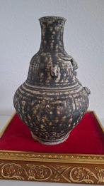 Oud-Khmer - Klei sculptuur - 21 cm