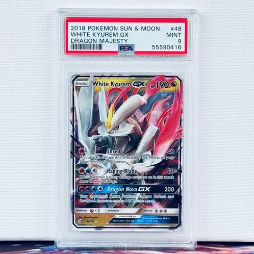 Pokémon Graded card - White Kyurem #48 - Pokémon - PSA 9, Hobby en Vrije tijd, Verzamelkaartspellen | Pokémon
