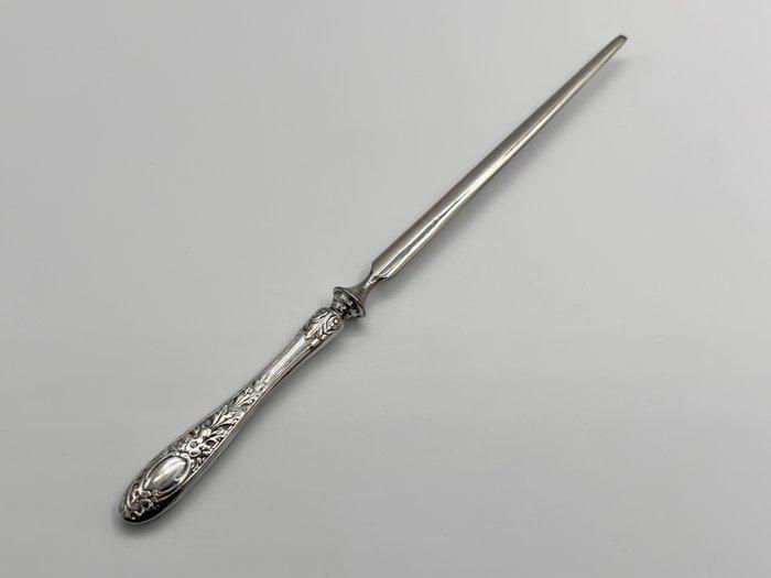 Briefopener - Elegante Antico Apribuste con manico in, Antiek en Kunst, Antiek | Goud en Zilver