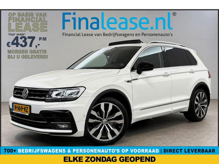 Volkswagen Tiguan 1.5 TSI 150PK ACT R-Line Pano Virtual LED, Auto's, Volkswagen, Lease, Automaat, SUV of Terreinwagen, Benzine