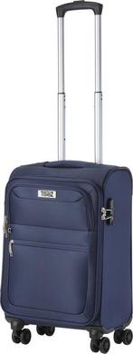 TravelZ Softspinner Zachte Handbagage koffer 55cm met, Nieuw, Verzenden