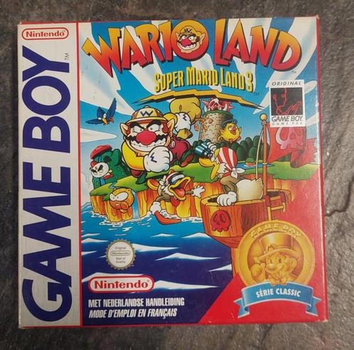 Warioland super mario land 3 (Nintendo Gameboy Advance, Spelcomputers en Games, Games | Nintendo Game Boy, Zo goed als nieuw, Ophalen of Verzenden