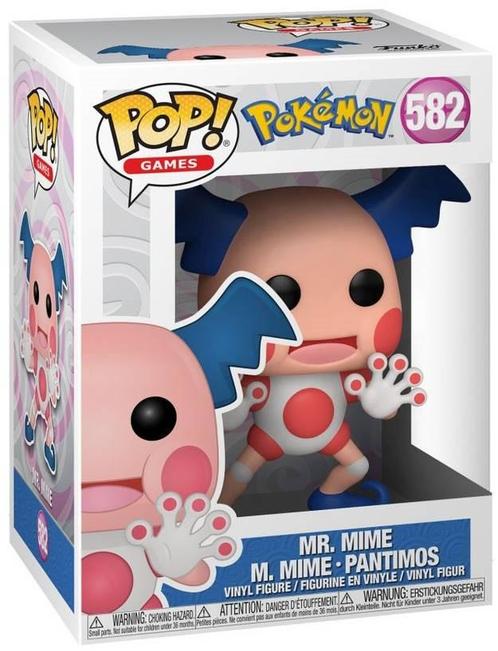 Funko Pop! - Pokemon Mr. Mime #582 | Funko - Hobby Artikelen, Verzamelen, Poppetjes en Figuurtjes, Nieuw, Verzenden