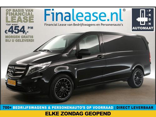 Mercedes-Benz Vito 119 CDI Lang 191PK AUT Airco Cam €454pm, Auto's, Bestelauto's, Lease, Automaat, Diesel, Mercedes-Benz, Zwart