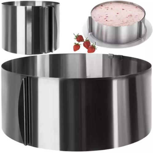 Ruhhy Verstelbare Bakring - 16 t/m 30 cm - Flexibel en Du..., Huis en Inrichting, Keuken | Keukenbenodigdheden, Nieuw, Ophalen of Verzenden