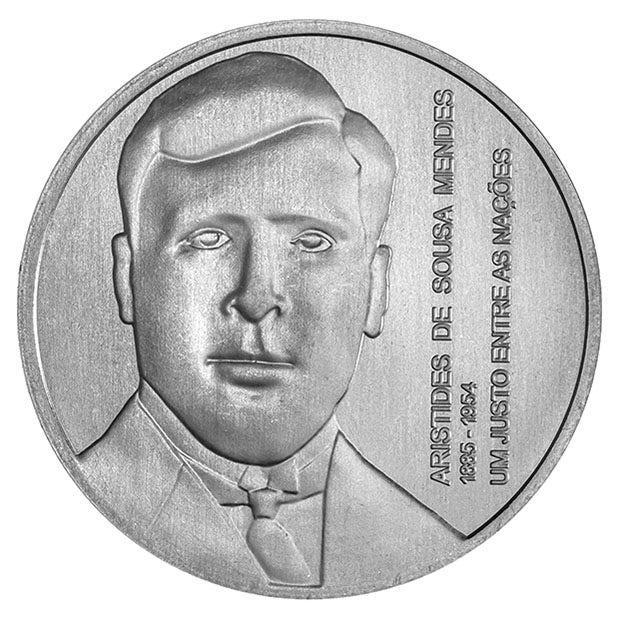 Portugal 5 Euro Sousa Mendes 2021, Postzegels en Munten, Munten | Europa | Euromunten, Verzenden