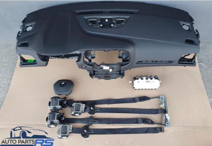 Dashboard + Airbags + Veiligheidsgordels  Renault Megane 4, Auto-onderdelen, Dashboard en Schakelaars, Gebruikt, Renault, Verzenden