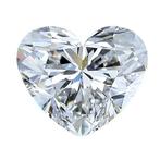 1 pcs Diamant  (Natuurlijk)  - 2.01 ct - Hart - F - VVS2 -, Nieuw