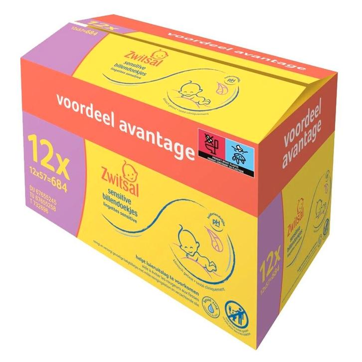 Zwitsal Sensitive Billendoekjes, Kinderen en Baby's, Overige Kinderen en Baby's, Nieuw, Verzenden