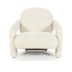Fauteuil Eleonora MONICA Beige *NIEUW*, Nieuw, 75 tot 100 cm, Ophalen of Verzenden, 75 tot 100 cm