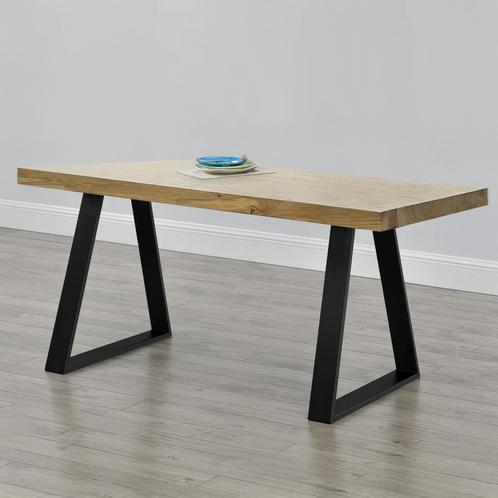 Stalen A/2 tafelpoot set van 2 meubelpoot 70x10x72 cm zwart, Huis en Inrichting, Tafelonderdelen, Verzenden