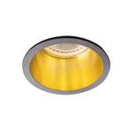 Zwart met gouden inbouwspot Selin, aluminium, Ophalen of Verzenden, Nieuw, Modern