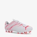 Puma Attacanto FG kinder voetbalschoenen wit/rood maat 32, Kleding | Dames, Nieuw, Verzenden