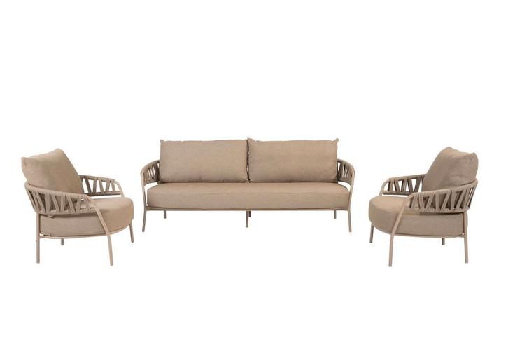 Taste by 4 Seasons Calma sofaset latte |, Tuin en Terras, Tuinsets en Loungesets, Ophalen of Verzenden