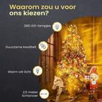 2dekans | Giftmas Kerstverlichting met 280 lampjes - 2 Meter, Diversen, Kerst, Ophalen of Verzenden, Zo goed als nieuw