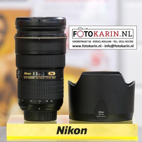 Nikon AF-S 24-70mm f2.8G ED | occasion | Foto Karin Kollum, Audio, Tv en Foto, Fotografie | Lenzen en Objectieven, Gebruikt, Zoom