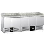 GGM Gastro | Pizza koelwerkbank PREMIUM - 2300x700mm - 5 |, Verzenden, Nieuw in verpakking