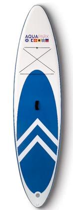 2dekans | Aquaparx Opblaasbaar SUP Board 330 cm Wit/Blauw –, Watersport en Boten, Ophalen of Verzenden, Zo goed als nieuw