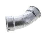 45° L-Koppeling Fitting Rp2 Binnendraad Gietijzer 25bar, Verzenden, Nieuw
