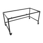 Steigerbuis Bureau Malaga | Zwart 48.3 mm | Wiel | DIY | Doe, Huis en Inrichting, Bureaus, Ophalen of Verzenden, Nieuw