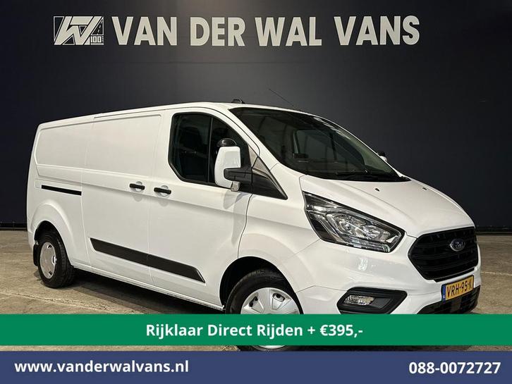 Ford Transit Custom | 2.0 TDCI 130pk L2H1 *Rijklaar Direct, Auto's, Bestelauto's, Dealer onderhouden, Lease, Handgeschakeld, Diesel