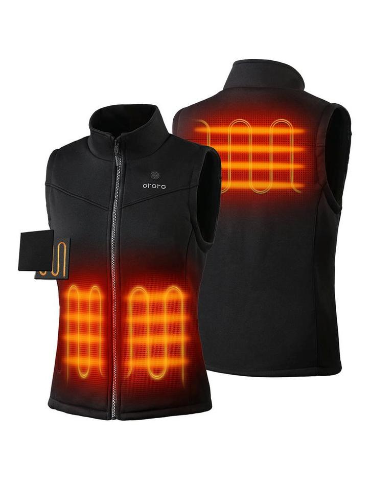 Verwarmde Bodywarmer - Inclusief Powerbank– Zwart – Maat XL, Kleding | Heren, Bodywarmers, Nieuw, Verzenden