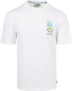 Scotch & Soda T-Shirt Artwork Wit maat L Heren, Maat 52/54 (L), Verzenden, Wit, Scotch and Soda