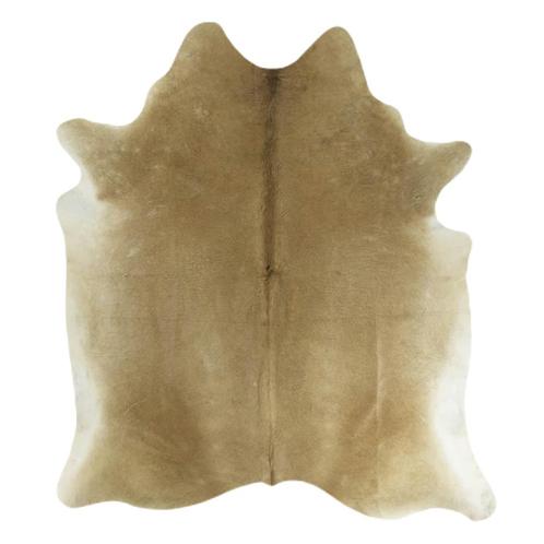 vloerkleed koe licht beige effen 250cm, Huis en Inrichting, Woonaccessoires | Overige, Verzenden