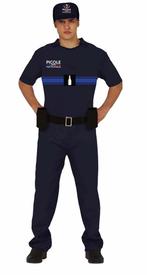 Politie Kostuum Heren Nationale, Kleding | Heren, Carnavalskleding en Feestkleding, Verzenden, Nieuw