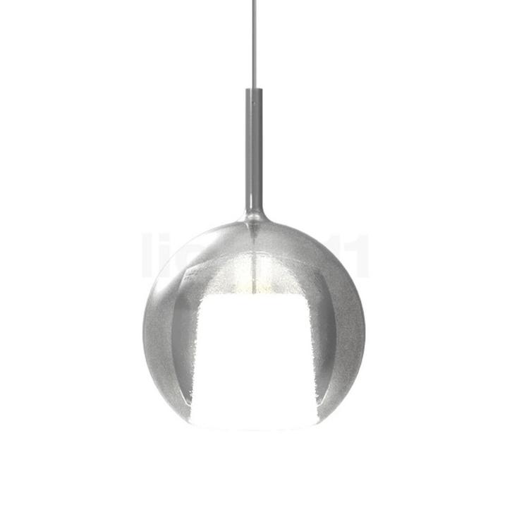 Penta Glo Hanglamp, zwart/zilver - 55 cm (Hanglampen), Huis en Inrichting, Lampen | Hanglampen, Nieuw, Verzenden
