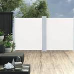 vidaXL Tuinscherm uittrekbaar dubbel 170x600 cm crème, Verzenden, Nieuw