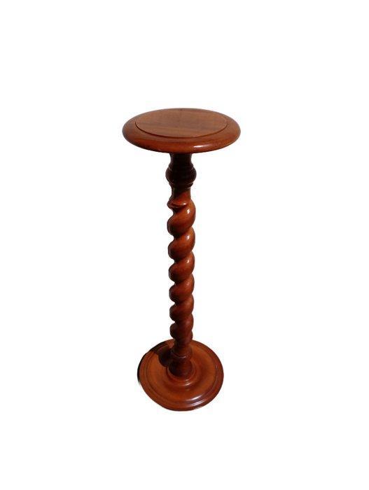 Plantentafel - Kolom met gedraaide poot - Hout - Extra hoge, Antiek en Kunst, Curiosa en Brocante
