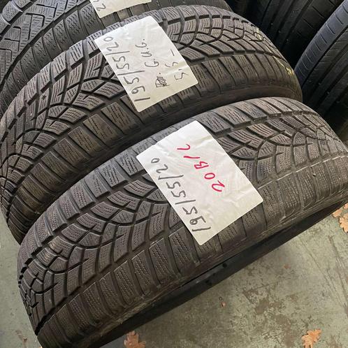 2 x Goodyear UltraGrip 195-55-20 Winterbanden 5,5mm, Auto-onderdelen, Banden en Velgen, 20 inch, Winterbanden, 195 mm, Personenwagen