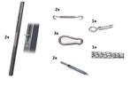 Platinum bevestigingsmaterialen schaduwdoek combinatiepakket, Verzenden, Nieuw