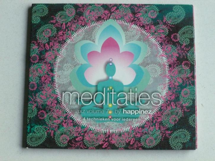 Meditaties Relaxz Volume 7 by Happinez, Cd's en Dvd's, Cd's | Meditatie en Spiritualiteit, Zo goed als nieuw, Verzenden