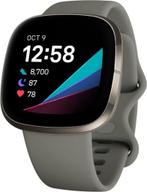 Fitbit Versa Sense Sage Grey Silver Grijs  scherm 40x40, Ophalen of Verzenden, Zo goed als nieuw, Fitbit