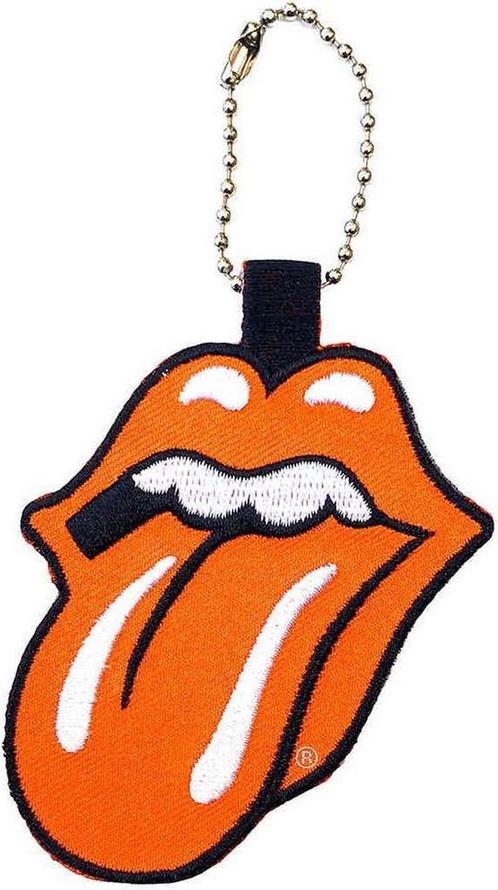 The Rolling Stones - Classic Tongue - Patch Sleutelhanger, Verzamelen, Muziek, Artiesten en Beroemdheden, Gebruiksvoorwerp, Nieuw