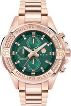 Philipp Plein PWWFA0625 The $kull Chrono horloge, Sieraden, Tassen en Uiterlijk, Horloges | Heren, Overige merken, Staal, Staal