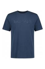 Timberland T-shirt in maat L Blauw | 10% korting, Kleding | Heren, T-shirts, Verzenden, Zo goed als nieuw, Blauw, Timberland