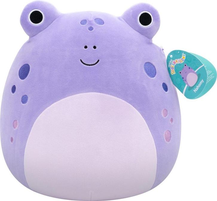 Squishmallows - Nahomy - Lavender Tadpole 30cm pluche, Kinderen en Baby's, Speelgoed | Knuffels en Pluche, Zo goed als nieuw, Ophalen of Verzenden