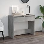 vidaXL Wandtafel 89x41x76,5 cm bewerkt hout betongrijs, Huis en Inrichting, Tafels | Bijzettafels, Verzenden, Nieuw