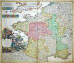 Europa, Kaart - Frankrijk; J. B. Homann - Totius Regni, Nieuw