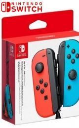 Nintendo Switch Joy-Con Controllers Neon Rood/Blauw Boxed, Spelcomputers en Games, Spelcomputers | Nintendo Switch, Zo goed als nieuw