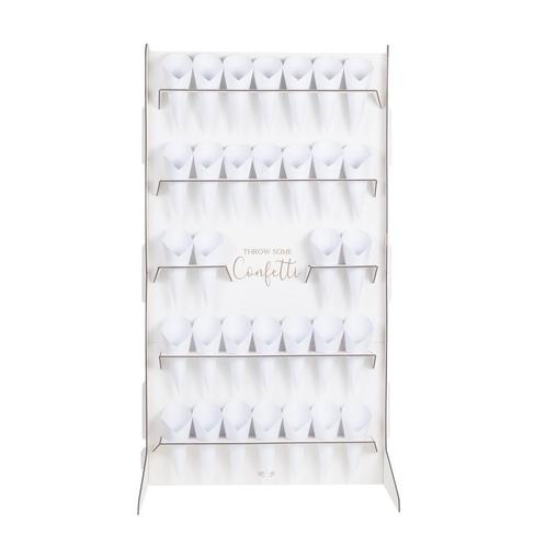 Tafeldecoratie Confetti Standaard 77cm, Hobby en Vrije tijd, Feestartikelen, Nieuw, Verzenden